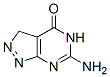 4H-Pyrazolo[3,4-d]pyrimidin-4-one, 6-amino-3,5-dihydro- (9CI) Structure