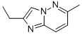 2-ETHYL-6-METHYL-IMIDAZO[1,2-B]PYRIDAZINE Struktur