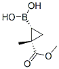 시클로프로판카르복실산,2-보로노-1-메틸-,1-메틸에스테르,(1S,2R)-