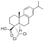 DICHLORDEHYDROABIETICACID,57055-39-7,结构式