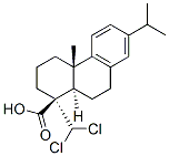 DICHLORDEHYDROABIETICACID Structure