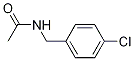 AcetaMide, N-[(4-chlorophenyl)Methyl]- Structure