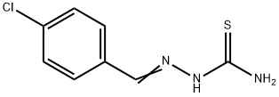 2-(4-CHLOROBENZYLIDENE)HYDRAZINE-1-CARBOTHIOAMIDE Struktur