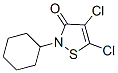 2-Cyclohexyl-4,5-dichloro-4-isothioazolin-3-one,57063-29-3,结构式