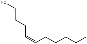 (Z)-4-癸烯-1-醇, 57074-37-0, 结构式