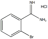 2-溴苯甲脒盐酸盐 结构式