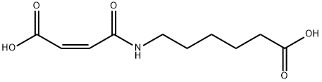 (Z)-6-(3-Carboxyacrylamido)hexanoic acid Struktur