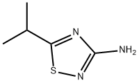 5-ISOPROPYL-1,2,4-THIADIAZOL-3-AMINE5-(丙 -2- 基)-1,2,4-THIADIAZOLE -3- AMINE 结构式