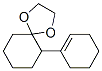 6-(1-cyclohexen-1-yl)-1,4-dioxaspiro[4.5]decane Structure