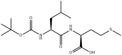 BOC-LEU-MET-OH Structure