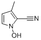 1H-Pyrrole-2-carbonitrile,1-hydroxy-3-methyl-(9CI) 化学構造式