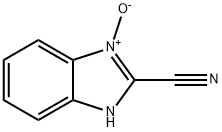 1H-Benzimidazole-2-carbonitrile,3-oxide(9CI),57097-49-1,结构式