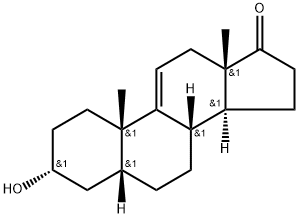 (3R,5R,8S,10S,13S,14S)-3-羟基-10,13-二甲基-3,4,5,6,7,8,10,12,13,14,15,16-十二氢-1H-环戊二烯并[A]菲-17(2H)- 酮,571-49-3,结构式