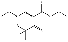 乙氧基-2-亚甲基三氟乙酰乙酸乙酯, 571-55-1, 结构式