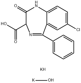 57109-90-7 クロラゼプ酸二カリウム