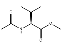 L-VALINE, N-ACETYL-3-METHYL-, METHYL ESTER Struktur