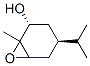 7-Oxabicyclo[4.1.0]heptan-2-ol,1-methyl-4-(1-methylethyl)-,(2R,4R)-(9CI) Structure