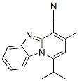 Pyrido[1,2-a]benzimidazole-4-carbonitrile, 3-methyl-1-(1-methylethyl)- (9CI) Structure