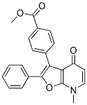 벤조산,4-(4,7-디하이드로-7-메틸-4-옥소-2-페닐푸로[2,3-b]피리딘-3-일)-,메틸에스테르