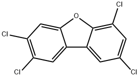 2,3,6,8-TETRACHLORODIPHENYLENEOXIDE 结构式