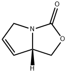 1H,3H-Pyrrolo[1,2-c]oxazol-3-one,5,7a-dihydro-,(7aS)-(9CI) 化学構造式