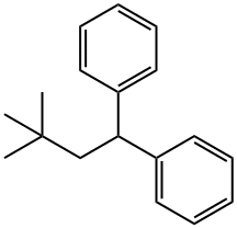 1,1'-(3,3-ジメチルブチリデン)ビスベンゼン 化学構造式