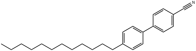 4-CYANO-4'-DODECYLBIPHENYL Struktur