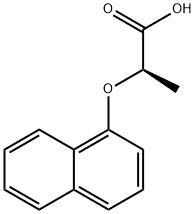 2-(Napth-1-yloxy)propionic acid Structure