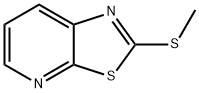 2-(Methylthio)thiazolo[5,4-b]pyridine 化学構造式