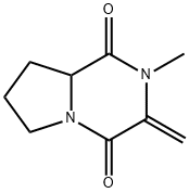 Pyrrolo[1,2-a]pyrazine-1,4-dione, hexahydro-2-methyl-3-methylene- (9CI)|