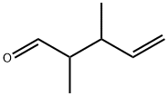 2,3-ジメチル-4-ペンテナール 化学構造式