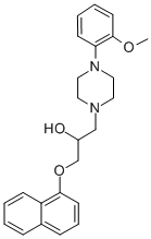 Naftopidil dihydrochloride Struktur