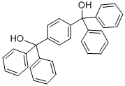 P-BIS(DIPHENYLHYDROXYMETHYL)BENZENE, 57155-57-4, 结构式