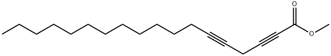 2,5-十八碳二炔酸甲酯,57156-91-9,结构式