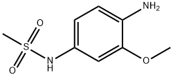 N-(4-Amino-3-methoxyphenyl)methanesulfonamide Struktur