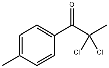 1-Propanone, 2,2-dichloro-1-(4-methylphenyl)- (9CI) Structure