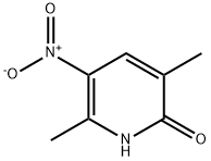 3,6-DiMethyl-5-nitropyridin-2-ol 化学構造式