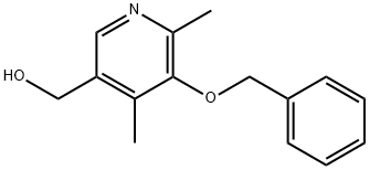 (5-(benzyloxy)-4,6-dimethylpyridin-3-yl)methanol Struktur