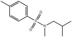 N,4-Dimethyl-N-(2-methylpropyl)benzenesulfonamide Struktur