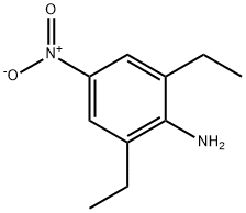 2,6-二乙基-4-硝基苯胺, 57190-23-5, 结构式