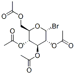 2,3,4,6-四乙酰氧基-alpha-D-吡喃葡萄糖溴化物,572-09-8,结构式