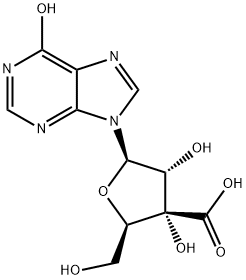 イノシン3'-りん酸 化学構造式