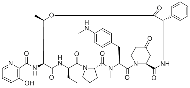 4-[N-Methyl-4-(methylamino)-L-phenylalanine]virginiamycin S1|始霉素 ⅠB