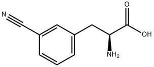 L-3-氰基苯丙氨酸,57213-48-6,结构式