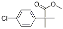 Methyl 2-(4-chlorophenyl)-2-methylpropanoate Struktur