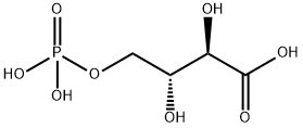4-Phospho D-Erythronate, 57229-25-1, 结构式