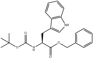 N-叔丁氧羰基-O-苄基-L-色氨酸, 57229-67-1, 结构式