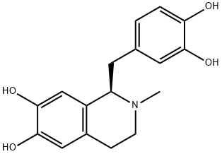 57231-32-0 (R)-1-[(3,4-dihydroxyphenyl)methyl]-1,2,3,4-tetrahydro-2-methylisoquinoline-6,7-diol