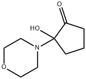 Cyclopentanone, 2-hydroxy-2-(4-morpholinyl)- (9CI)|