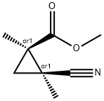시클로프로판카르복실산,2-시아노-1,2-디메틸-,메틸에스테르,시스-(9CI)